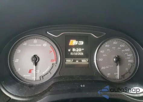 2016 Audi S3 Premium Plus z USA, uszkodzony, nr VIN WAUB1GFF9G1054053